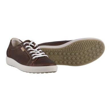 ECCO Soft 7 Sneaker (Nubuck Leather) brown Ladies