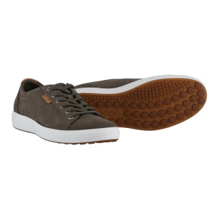 ECCO Sneaker Mens Soft 7 (from Premium Leather) tarmac brown Men's