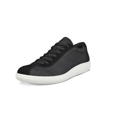 ECCO Sneaker Soft Zero (ECCO Leather) black men's