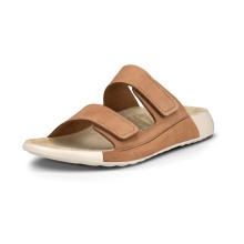 ECCO Sandal Cozmo Flat brown/beige Women