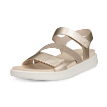 ECCO Sandal Flowt (Leather) gold Women