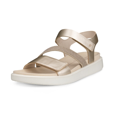 ECCO Sandal Flowt (Leather) gold Women