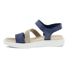 ECCO Sandal Flowt (Leather) dark blue Women