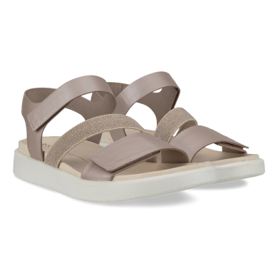 ECCO Sandal Flowt (Leather) grey/pink Women