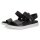 ECCO Flowt Flat Sandal (Leather) Black Ladies