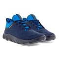 ECCO Hiking Shoes MX Low Nubuck Leather - durable sole, sock-like construction made of neoprene - dark blue Men