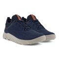 ECCO Hiking Shoes MX Low Nubuck Leather - durable sole, sock-like construction made of neoprene - sky blue Men