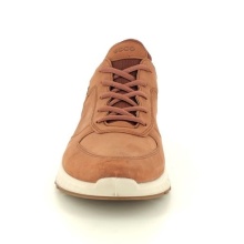 ECCO Sneaker Exostride M Low GTX (waterproof, breathable) tan brown men's