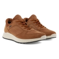 ECCO Sneaker Exostride M Low GTX (waterproof, breathable) cognac brown Men