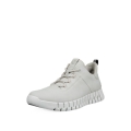 ECCO Sneaker Gruuv Lea (made from nubuck leather) light grey men