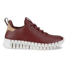 ECCO Sneaker Gruuv Lea (soft nappa leather) burgundy Women