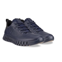 ECCO Sneaker Gruuv Lea GTX (smooth leather) navy blue Men