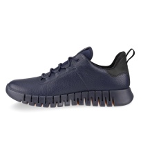 ECCO Sneaker Gruuv Lea GTX (smooth leather) navy blue Men