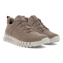 ECCO Sneaker Gruuv Lea (made of nubuck leather) taupe brown Men