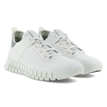 ECCO Sneaker Gruuv Lea (made of nubuck leather) white Men