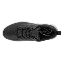 ECCO Sneaker Gruuv Lea (made from nubuck leather) black/white men's