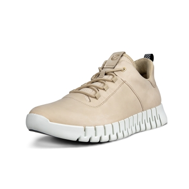 ECCO Sneaker Gruuv Lea (made of nubuck leather) sand brown Men