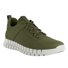 ECCO Sneaker Gruuv Lea (made of nubuck leather) khaki green Men