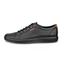 ECCO Sneaker Mens Soft 7 (made from premium leather) black men's