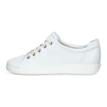 ECCO Sneaker Soft 2.0 Tie (light and flexible sole) white Women