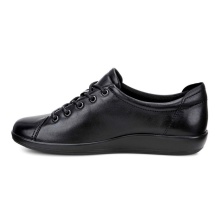 ECCO Sneaker Soft 2.0 Tie (light and flexible sole) black Women