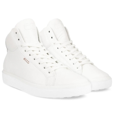 ECCO Soft 60 Sneakers (ECCO Leather) white Ladies