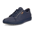 ECCO Soft 7 Sneaker (Nubuck Leather) Navy Blue Ladies