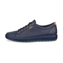 ECCO Soft 7 Sneaker (Nubuck Leather) Navy Blue Ladies