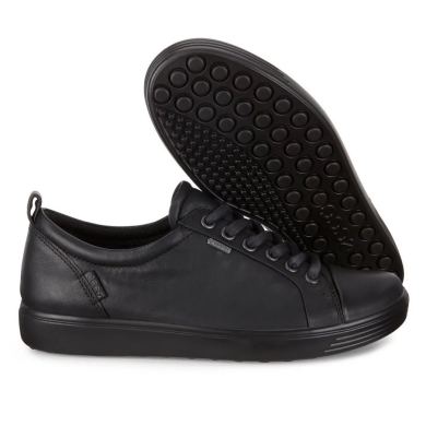 ECCO Sneakers Soft 7 Gtx Tie (Leather) black Ladies