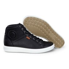 ECCO Sneaker Soft 7 High (light and flexible sole) black Women