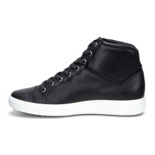 ECCO Sneaker Soft 7 High (light and flexible sole) black Women