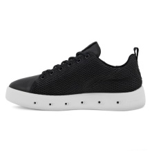 ECCO Sneaker Street 720 (Leather/Mesh, durable, waterproof) black Women