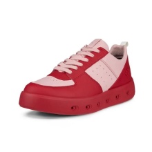 ECCO Sneaker Street 720 (Leather, waterproof) red/pink ladies