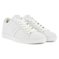 ECCO Sneaker Street Lite (Premium Leather, High Comfort) White Women