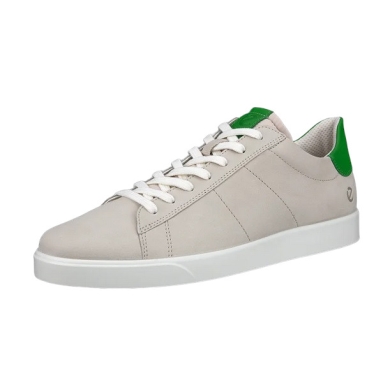 ECCO Sneaker Street Lite (Premium leather and suede) grey/green men's