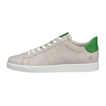 ECCO Sneaker Street Lite (Premium leather and suede) grey/green men's