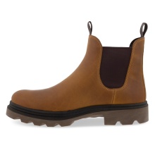 ECCO Grainer Chelsea Boot (Suede, water-repellent) amber brown Men