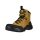 ECCO Offroad Mid Hiking Shoes (Nubuck Leather, Waterproof) yellow/black men's