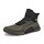 ECCO Biom 2.1 Mountain Mid GTX Hiking Shoes (Premium Nubuck Leather, Waterproof) Dark Green/Black Men's