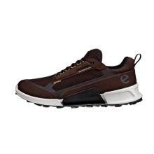 ECCO Biom 2.1 X Mountain Low Hiking Shoes (waterproof, nubuck leather) dark brown/black Men's