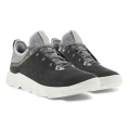 ECCO Hiking Shoes MX Low (Nubuck leather, sock-like) black/grey Women