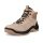 ECCO Offroad Hiking Shoes (Nubuck Leather, Waterproof) Nude Brown/Coral Red Ladies