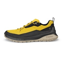 ECCO Hiking Shoes ULT-TRN Low (waterproof, nubuck leather) black/yellow Men's