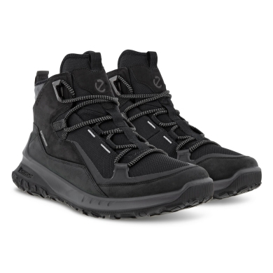 ECCO Hiking Shoes ULT-TRN Mid WP (waterproof, nubuck leather) black Men