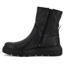 ECCO Nouvelle Warm Winter Boots (Leather, Waterproof) Black Ladies