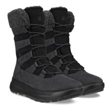 ECCO Winter Boots Solice Boot High (Nubuck Leather, Primaloft® Bio-Insulation) black Women