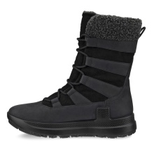 ECCO Winter Boots Solice Boot High (Nubuck Leather, Primaloft® Bio-Insulation) black Women