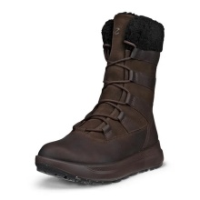 ECCO Winter Boots Solice Boot High (Nubuck Leather, Primaloft® Bio Insulation) mocha brown Ladies