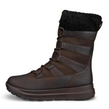 ECCO Winter Boots Solice Boot High (Nubuck Leather, Primaloft® Bio Insulation) mocha brown Ladies