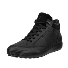 ECCO Winter Shoes Soft 7 Tred GTX (Nubuck Leather, Waterproof) Black Ladies